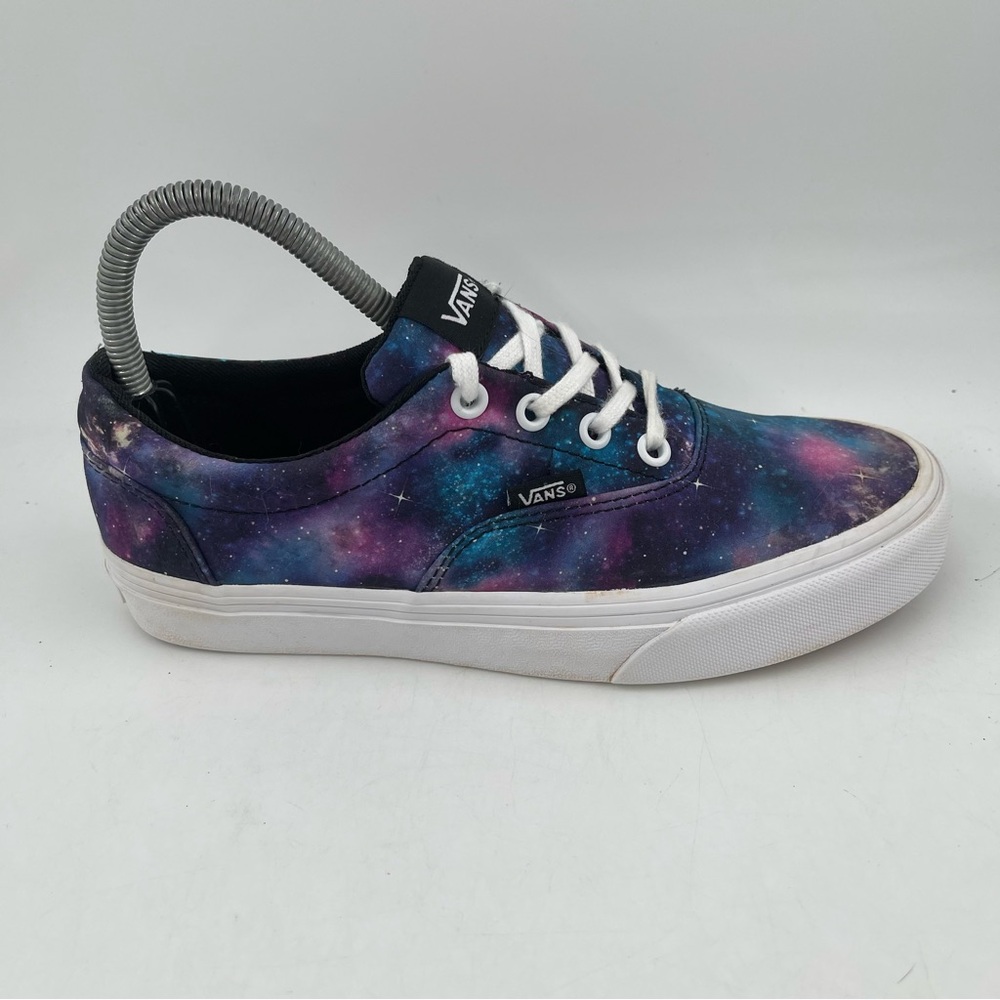 Vans Women’s Space Galaxy Low Blue Cosmic Off the Wall Shoes Sneakers - Size 7